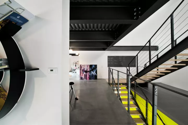 Terziario uffici pragma udine by me corridoio