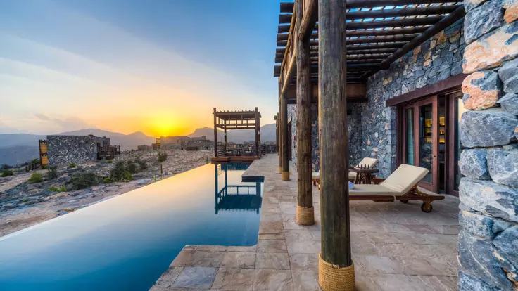 Alila jabal akhdar accommodation jabal villa private pool