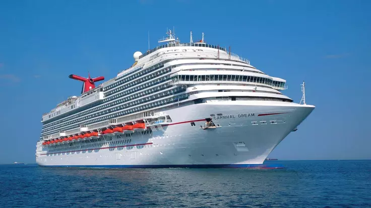 Nave fincantieri carnival dream plana laterale