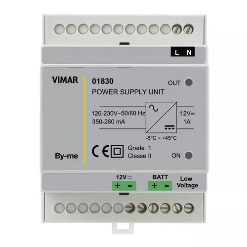 Vimar - 01830 - Alimentador 120-230V~ 12Vdc
