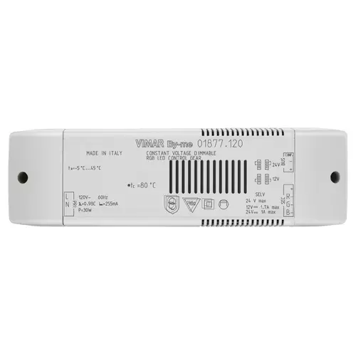 Vimar - 01877.120 - Alimentateur 120V 60Hz LED RGB By-me