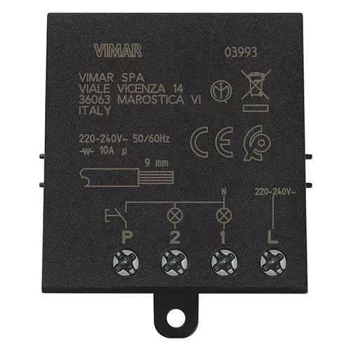 Vimar - 03993 - Quid - 4-sequence step relay module 10A