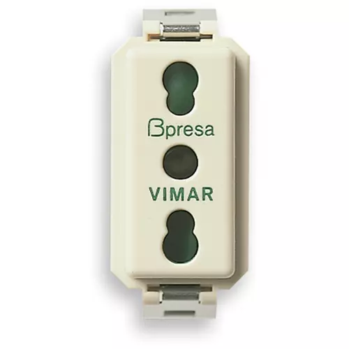 Vimar - 08145 - Πρίζα τριπολική 2P+E 16A P17/11