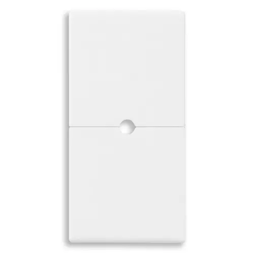 Vimar - 09755 - 2 half buttons 1M customizable white