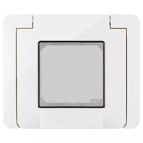 Vimar - 09912.01 - Tapa IP55 2M blanco