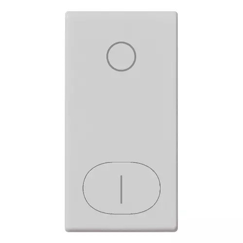 Vimar - 14021.99.SL - Button 1M O/I symbol Silver