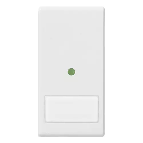 Vimar - 14531.1T - Button 1M with name-plate white
