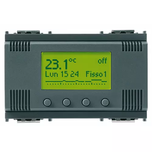 Vimar - 16575 - Zeit-Thermostat 120-230V grau