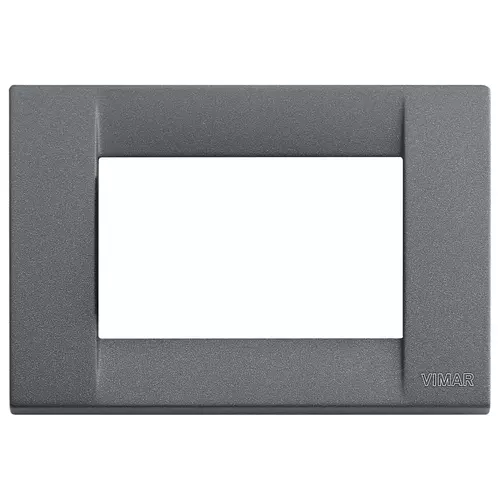 Vimar - 16733.46 - Classica plate 3M metal slate grey