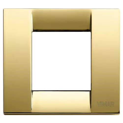 Vimar - 17092.32 - Placca Classica 1-2M oro lucido