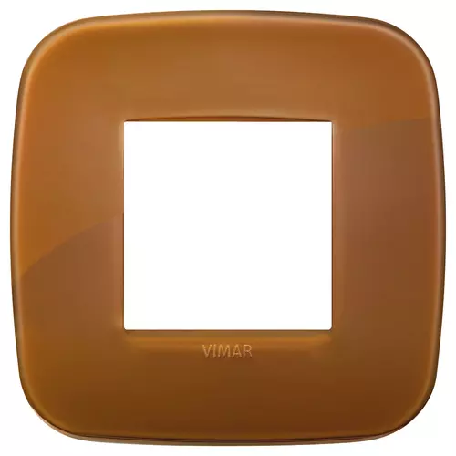 Vimar - 19672.62 - Placca Round 2M Reflex caramel