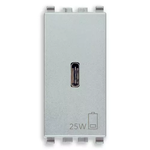 Vimar - 20292.C.25.N - PD C-USB power unit 25W Next