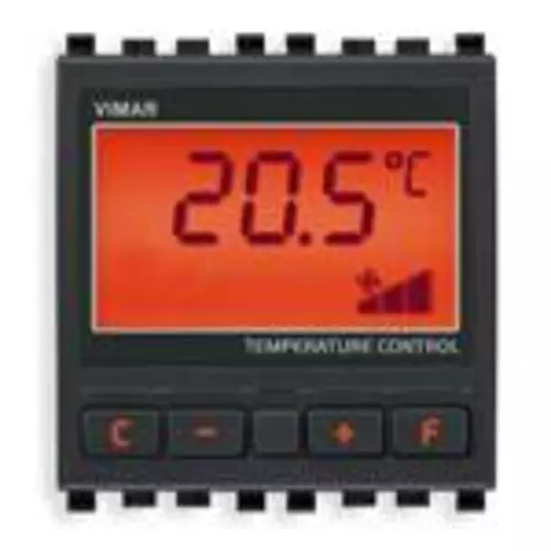 Vimar - 20513 - Thermostat for fan-coil grey