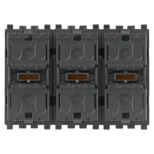 Vimar - 20546 - Three rocker push buttons+relais