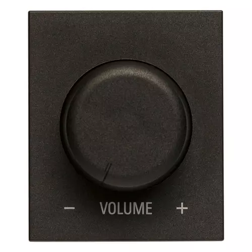 Vimar - 30439.G - Volume dimmer black