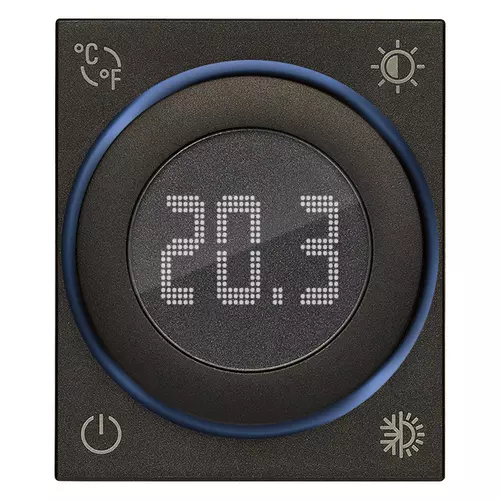 Vimar - 30810.G - IoT dial thermostat 2M black