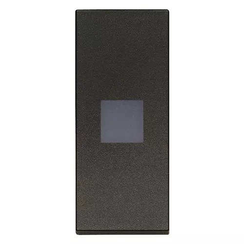Vimar - 31000.DG - Button 1M with diffuser black