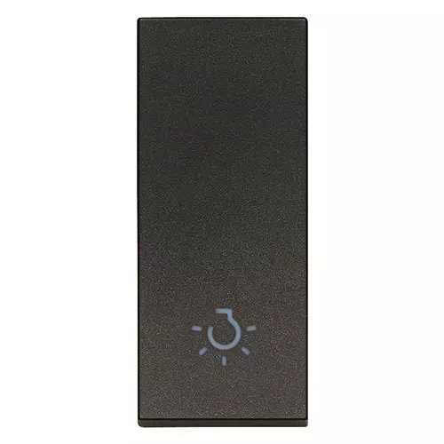 Vimar - 31000.LG - Button 1M light symbol black