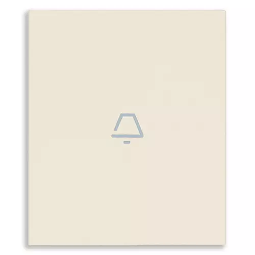 Vimar - 31000A.2CC - Axial button 2M bell symbol canvas