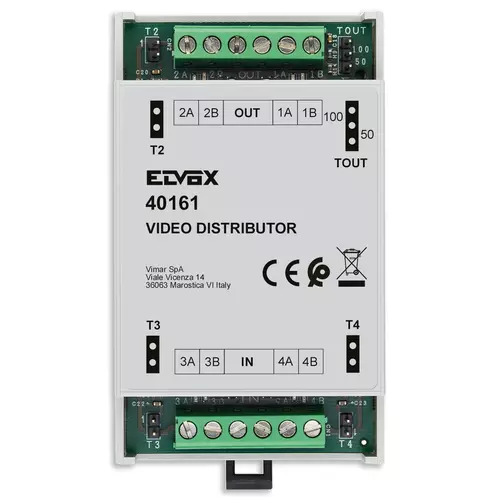 Vimar - 40161 - Distribuidor vídeo de suelo pasivo prot.
