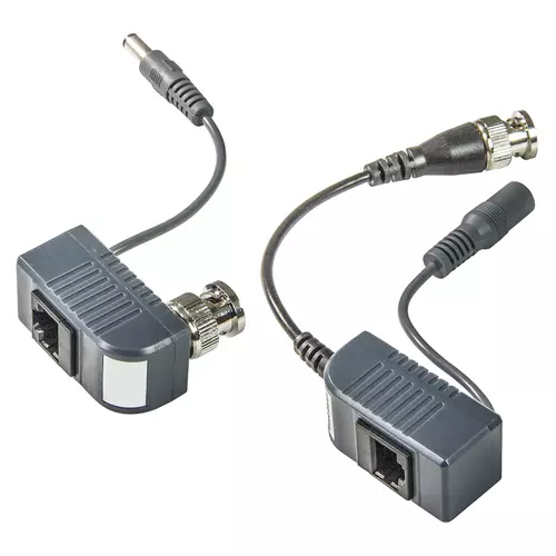 Vimar - 46862.B01 - Video transducer Balun+power supp.2ch.2p