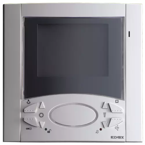 Vimar - 6621 - Due Fili flush-mount monitor, white