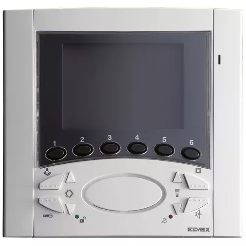 Vimar - 6711 - Due Fili intercom monitor, white
