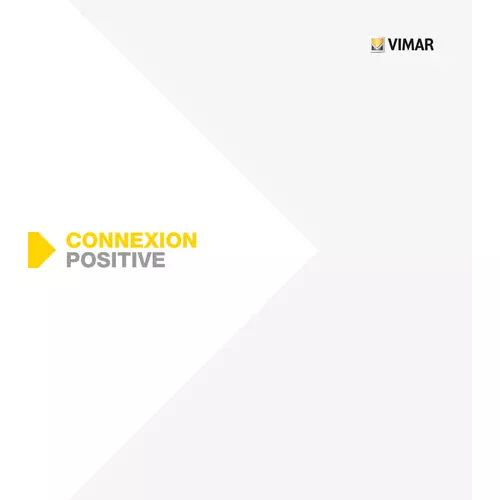 Vimar - B.D23011 - Brochure Positive Connective - francese