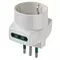 Vimar - 00322.B - S11 multi-adaptor+2P11+P30 outlets white