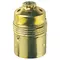 Vimar - 02141 - E27M10x1brass lamphld smooth dome/skirt