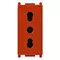 Vimar - 14203.R - 2P+E 16A P17/11 outlet red