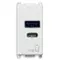 Vimar - 14292.AC.15 - A+C-USB power unit 15W 5V 1M white