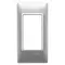 Vimar - 14666.27 - Πλάκα 1Μ για panels τεχνο Silver