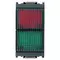 Vimar - 16432.RV - Red/green double indicator unit grey