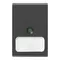 Vimar - 16971.1T - Button 1M with name-plate grey