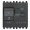 Vimar - 20411.16.6 - Interruttore MT Diff.1P+N C16 6mA grigio