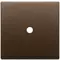 Vimar - 22682.RN.1.12 - Plate 2Mx1 Tondo brushed dark bronze