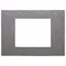 Vimar - 30653.22 - Placa 3M tecno barniz Metal