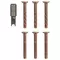 Vimar - R123 - Kit 6 tornillos + llave Pixel Up copper