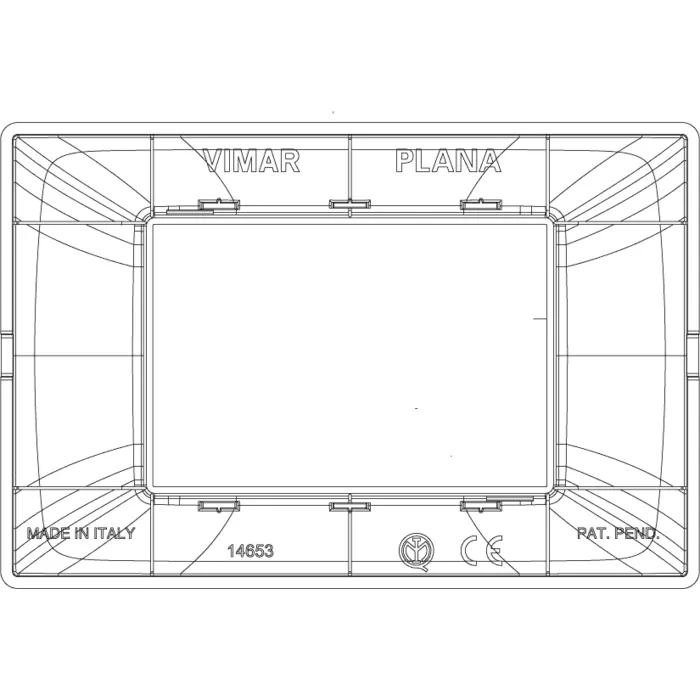 Vimar light cover plate colours and materials configurator