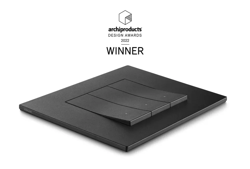 Vimar wins at the Archiproducts Awards with Linea