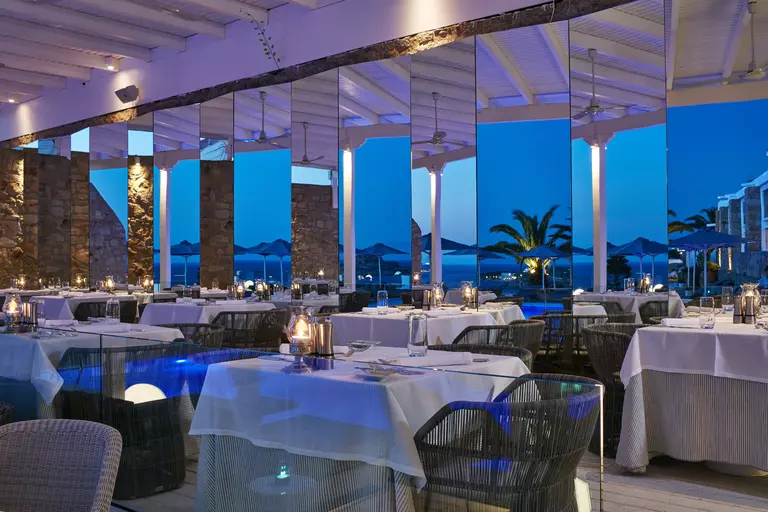 Myconian ambassador hotel ristorante