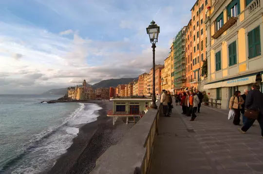 Locanda tre merli camogli eikon panoramica esterno