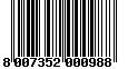 Barcode Qty 1 NR