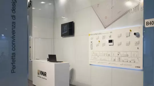 Smart Building Expo 2021 Vimar | Reception